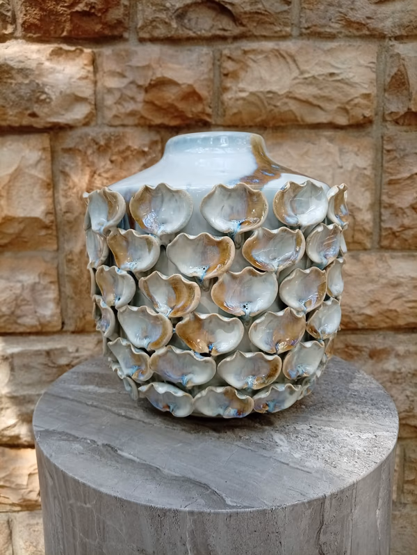 Keramická váza Ocean Blossom
